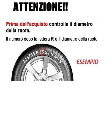 Copricerchi abs universali - copricerchi, in